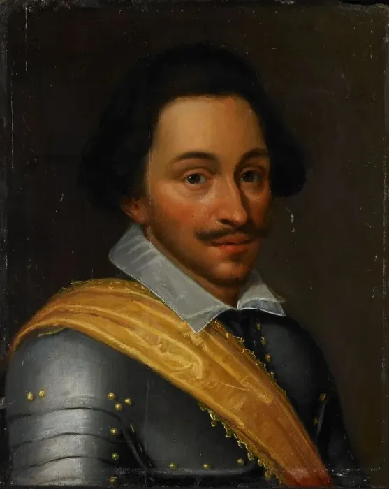 Framed Print : Portrait of Philips (1566-95), Count of Nassau, c.1610-c.1620. Creator: Workshop of Jan Antonisz van Ravesteyn Framed Print : Portrait of Philips (1566-95), Count of Nassau, c.1610-c.1620. Creator: Workshop of Jan Antonisz van Ravesteyn