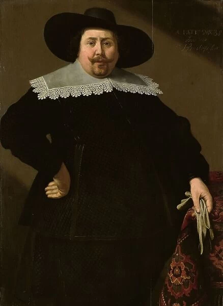 Portrait of Philips Denijs (1604-66), 1640. Creator: Huygh Pietersz. Voskuyl