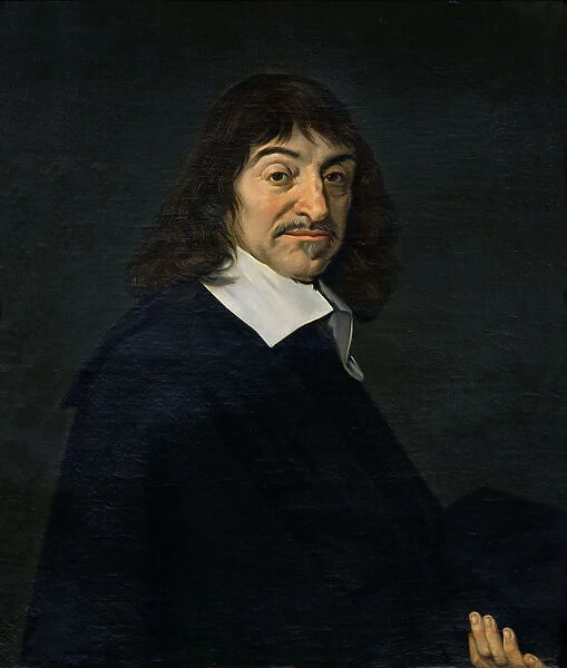 Portrait of the philosopher Rene Descartes (1596-1650), ca 1649