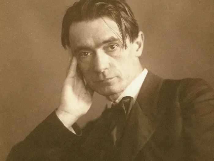 Framed Print : Portrait of the philosopher Rudolf Steiner (1861-1925). Creator: Anonymous Framed Print : Portrait of the philosopher Rudolf Steiner (1861-1925). Creator: Anonymous