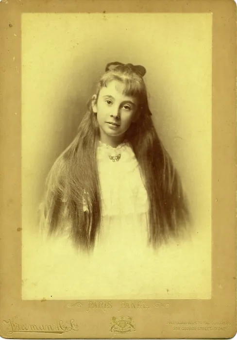 Framed Print : Portrait photography of an unknown teenage girl with beautiful long hair. Creator: Unknown Framed Print : Portrait photography of an unknown teenage girl with beautiful long hair. Creator: Unknown