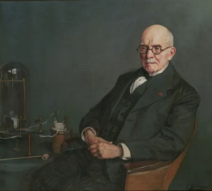 Framed Print : Portrait of the physicist Edouard Branly (1844-1940), c. 1920 Framed Print : Portrait of the physicist Edouard Branly (1844-1940), c. 1920