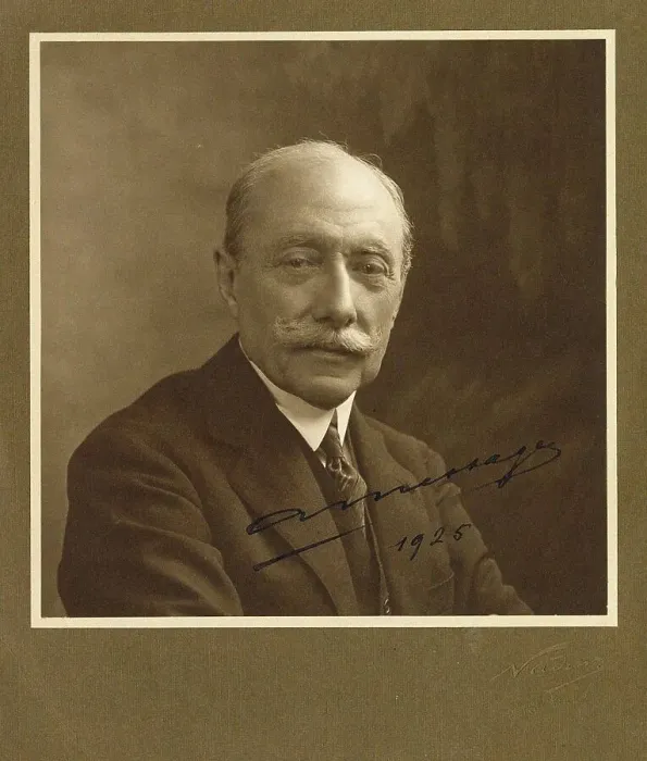 Framed Print : Portrait of pianist and composer André Messager (1853-1929), 1925. Creator: Anonymous Framed Print : Portrait of pianist and composer André Messager (1853-1929), 1925. Creator: Anonymous