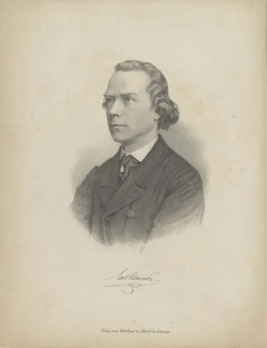 Framed Print : Portrait of the pianist and composer Carl Heinrich Carsten Reinecke (1824-1910), c Framed Print : Portrait of the pianist and composer Carl Heinrich Carsten Reinecke (1824-1910), c