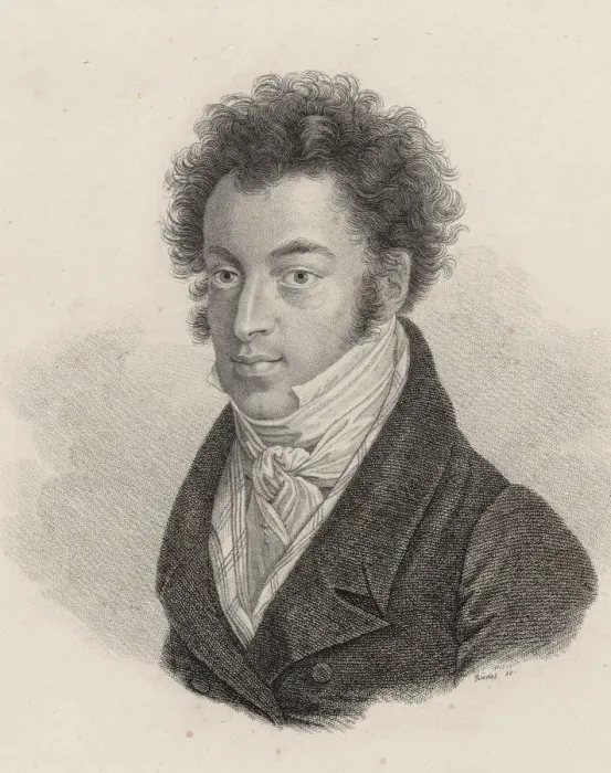 Framed Print : Portrait of pianist and composer Ignaz Moscheles (1794-1870). Creator: Riedel, Carl Traugott Framed Print : Portrait of pianist and composer Ignaz Moscheles (1794-1870). Creator: Riedel, Carl Traugott