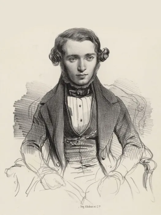Framed Print : Portrait of pianist and composer Jacob Rosenhain (1813-1894), 1845. Creator: Anonymous Framed Print : Portrait of pianist and composer Jacob Rosenhain (1813-1894), 1845. Creator: Anonymous