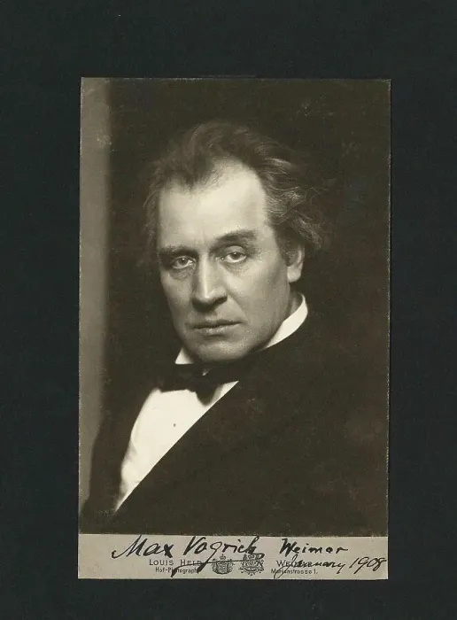Framed Print : Portrait of pianist and composer Max Vogrich (1852-1916), 1908. Creator: Held, Louis (1851-1927) Framed Print : Portrait of pianist and composer Max Vogrich (1852-1916), 1908. Creator: Held, Louis (1851-1927)