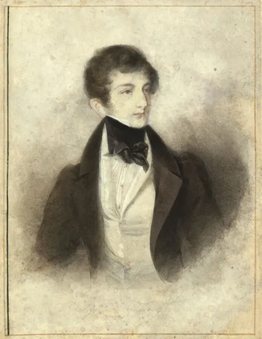Framed Print : Portrait of the pianist and composer Sigismund Thalberg (1812-1871), 1829 Framed Print : Portrait of the pianist and composer Sigismund Thalberg (1812-1871), 1829