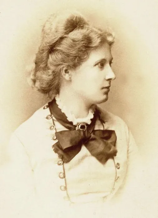 Framed Print : Portrait of the pianist, composer and singer Elisabeth von Herzogenberg (1847-1892). Creator: Anonymous Framed Print : Portrait of the pianist, composer and singer Elisabeth von Herzogenberg (1847-1892). Creator: Anonymous