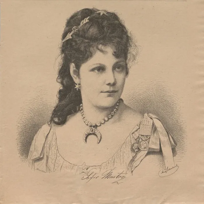 Framed Print : Portrait of pianist and composer Sophie Menter (1846-1918), 1883 Framed Print : Portrait of pianist and composer Sophie Menter (1846-1918), 1883
