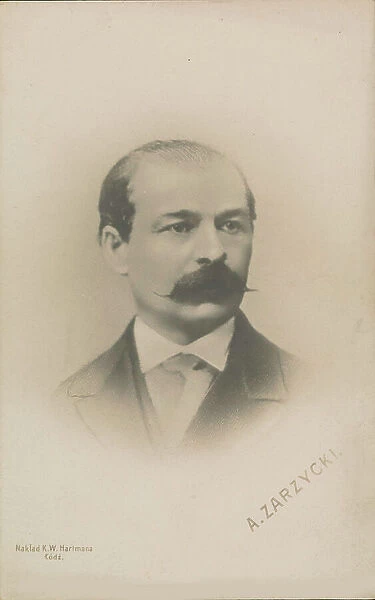 Portrait of the pianist, conductor and composer Aleksander Zarzycki (1834-1895). Creator: Anonymous