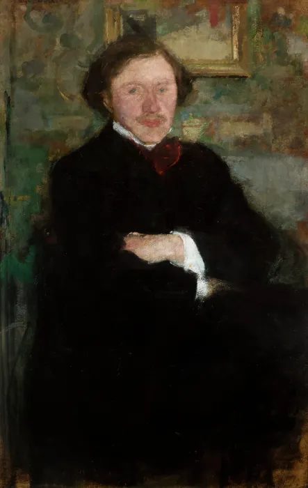 Framed Print : Portrait of the Pianist Prof. Antoni Dieth, 1908. Creator: Olga Boznanska Framed Print : Portrait of the Pianist Prof. Antoni Dieth, 1908. Creator: Olga Boznanska