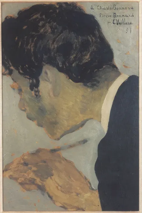 Framed Print : Portrait of Pierre Bonnard (1867-1947), 1891. Artist: Vuillard, Edouard (1868-1940) Framed Print : Portrait of Pierre Bonnard (1867-1947), 1891. Artist: Vuillard, Edouard (1868-1940)