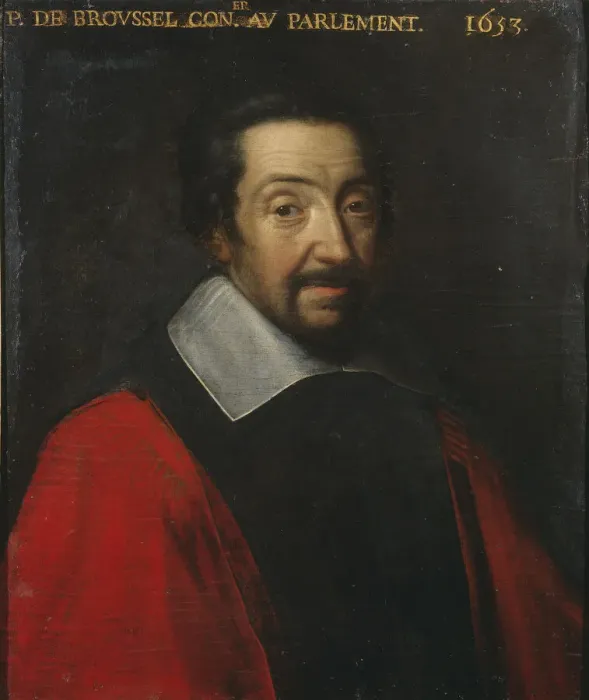 Framed Print : Portrait of Pierre Broussel (1576-1654), 1653. Creator: Anonymous Framed Print : Portrait of Pierre Broussel (1576-1654), 1653. Creator: Anonymous