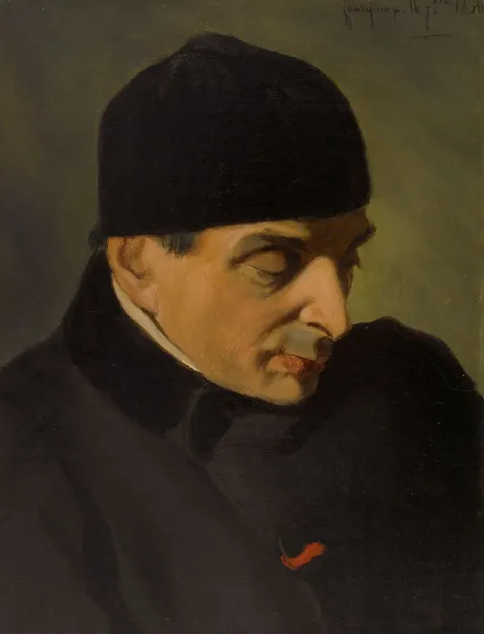 Framed Print : Portrait of Pierre Foucher, 1836. Creator: Auguste de Chatillon Framed Print : Portrait of Pierre Foucher, 1836. Creator: Auguste de Chatillon