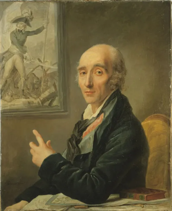 Framed Print : Portrait of Pierre Francois Charles Augereau (1757-1816), Between 1805 and 1812
