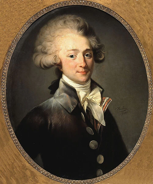 Portrait of Pierre-François-Jean du Cluzel, marquis de Montpipeau (1734-1783), 1786. Creator: Danloux, Henri-Pierre (1753-1809)