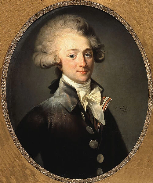 Portrait de Pierre-François-Jean Du Cluzel, marquis de Montpipeau, 1786. Creator: Henri-Pierre Danloux