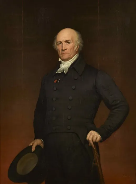 Framed Print : Portrait of Pierre Francois Leonard Fontaine (1762-1853). Creator: Court Framed Print : Portrait of Pierre Francois Leonard Fontaine (1762-1853). Creator: Court