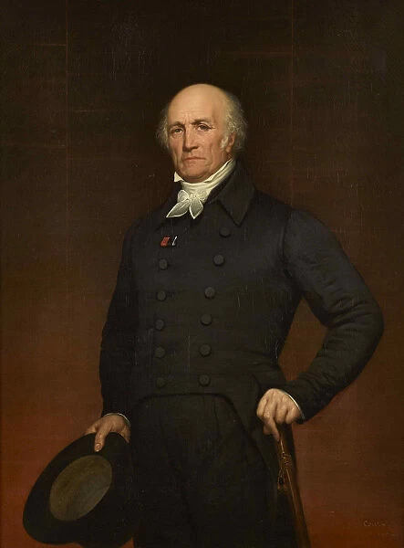 Portrait of Pierre Francois Leonard Fontaine (1762-1853). Creator: Court