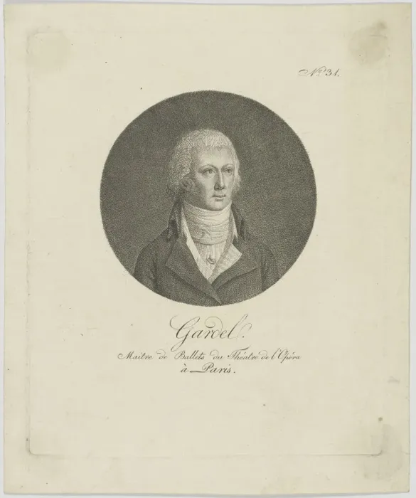 Framed Print : Portrait of Pierre-Gabriel Gardel (1758-1840), c. 1787. Creator: Anonymous Framed Print : Portrait of Pierre-Gabriel Gardel (1758-1840), c. 1787. Creator: Anonymous