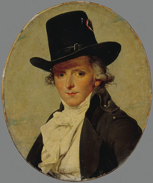 Portrait de Pierre Sériziat (1757-1847), beau-frère de David, after 1795. Creator: Jacques-Louis David