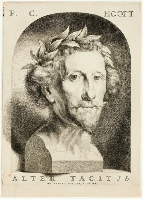 Framed Print : Portrait of Pieter Cornelisz. Hooft, 1669 / 81. Creator: Janus Lutma Framed Print : Portrait of Pieter Cornelisz. Hooft, 1669 / 81. Creator: Janus Lutma