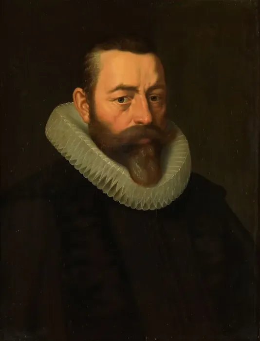 Framed Print : Portrait of Pieter Dircksz Hasselaer (1554-1616), after c.1610. Creator: Unknown Framed Print : Portrait of Pieter Dircksz Hasselaer (1554-1616), after c.1610. Creator: Unknown