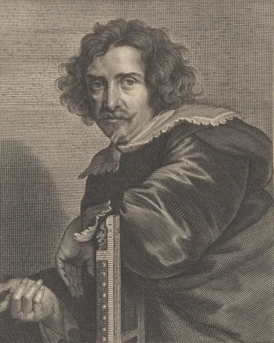 Framed Print : Portrait of Pieter de Jode the Younger, 1606-74. Creator: Pieter de Jode II Framed Print : Portrait of Pieter de Jode the Younger, 1606-74. Creator: Pieter de Jode II