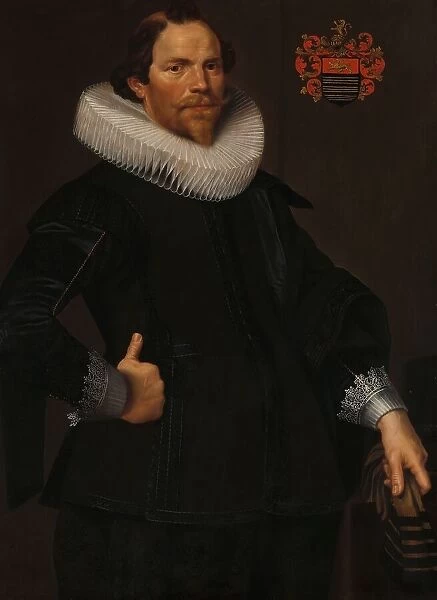 Portrait of Pieter van Son (c.1590-1654), c.1622-c.1629. Creator: Nicolaes Eliasz Pickenoy