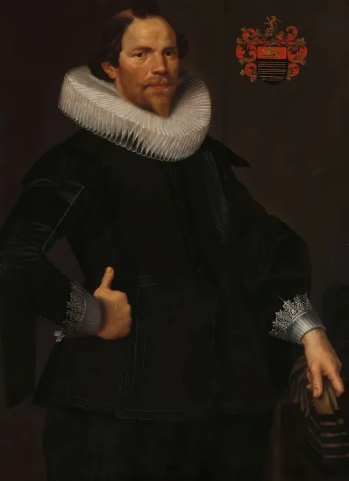 Framed Print : Portrait of Pieter van Son (c.1590-1654), c.1622-c.1629. Creator: Nicolaes Eliasz Pickenoy Framed Print : Portrait of Pieter van Son (c.1590-1654), c.1622-c.1629. Creator: Nicolaes Eliasz Pickenoy