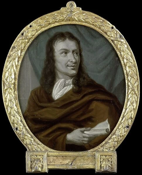 Portrait of Pieter Verhoek, Poet and Marble Painter in Amsterdam, 1700-1732. Creator: Arnoud van Halen