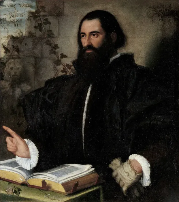 Framed Print : Portrait of Pietro Andrea Mattioli (1501-1578) Framed Print : Portrait of Pietro Andrea Mattioli (1501-1578)