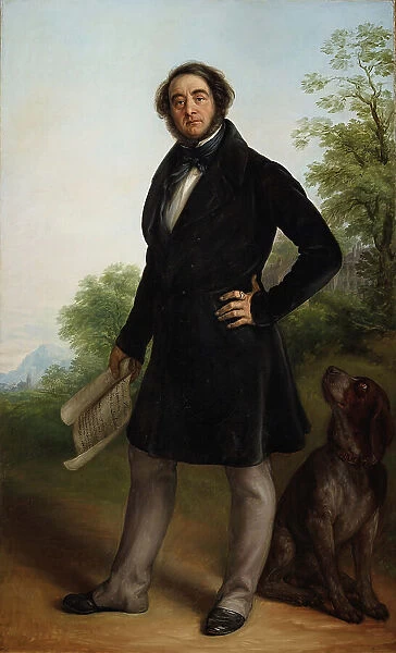 Portrait of Pietro Andrea Spini (1783-1855), after 1832. Creator: Carnovali, Giovanni (1804-1873)