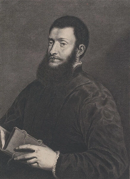 Portrait of Pietro Aretino, ca. 1655-1660. Creator: Cornelis van Dalen II