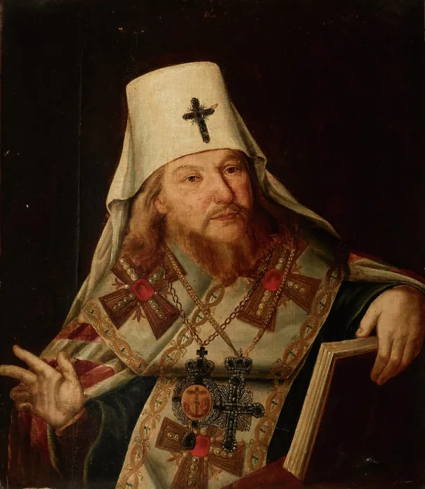 Framed Print : Portrait of Plato II (Levshin), the Metropolitan of Moscow (1737-1812), 2nd Half of the 18th century Creator: Anonymous Framed Print : Portrait of Plato II (Levshin), the Metropolitan of Moscow (1737-1812), 2nd Half of the 18th century Creator: Anonymous