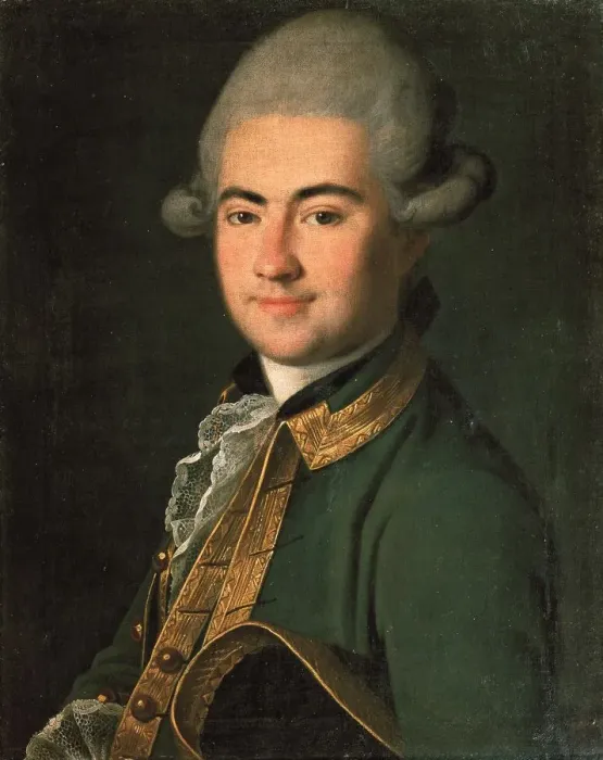 Framed Print : Portrait of the playwright Alexander Andreyevich Volkov (1736-1788), 1768. Artist: Christineck, Carl Ludwig Johann (1732 / 3-1792 / 4) Framed Print : Portrait of the playwright Alexander Andreyevich Volkov (1736-1788), 1768. Artist: Christineck, Carl Ludwig Johann (1732 / 3-1792 / 4)