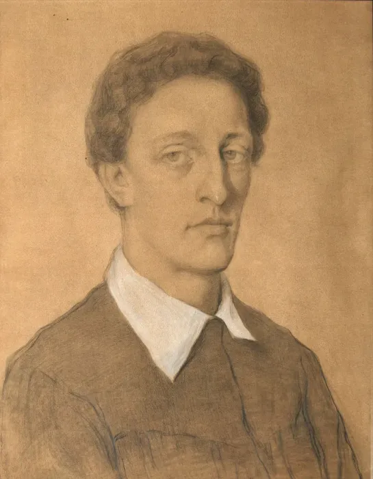 Framed Print : Portrait of the poet Alexander Blok (1880-1921), 1906. Artist: Gippius, Tatyana Nikolaevna (1877-?) Framed Print : Portrait of the poet Alexander Blok (1880-1921), 1906. Artist: Gippius, Tatyana Nikolaevna (1877-?)