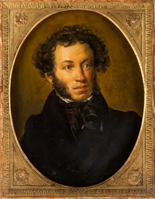 Framed Print : Portrait of the poet Alexander Sergeyevich Pushkin (1799-1837), Second quarter of the 19th cen Framed Print : Portrait of the poet Alexander Sergeyevich Pushkin (1799-1837), Second quarter of the 19th cen