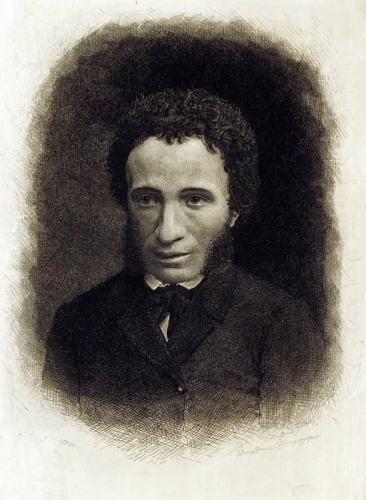 Framed Print : Portrait of the poet Alexander Sergeyevich Pushkin (1799-1837), 1880. Creator: Dmitriev-Kavkazsky, Lev Evgrafovich (1849-1916) Framed Print : Portrait of the poet Alexander Sergeyevich Pushkin (1799-1837), 1880. Creator: Dmitriev-Kavkazsky, Lev Evgrafovich (1849-1916)