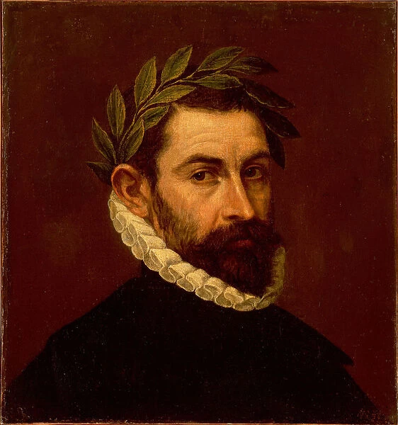 Portrait of the Poet Alonso de Ercilla y Zuniga (1533-1594), Between 1576 and 1578. Artist: El Greco, Dominico (1541-1614)