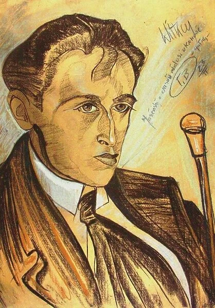 Portrait of the poet Bruno Jasienski (1901-1938), 1923