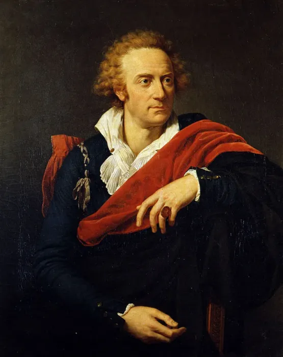 Framed Print : Portrait of the poet Count Vittorio Alfieri (1749-1803), 1793 Framed Print : Portrait of the poet Count Vittorio Alfieri (1749-1803), 1793