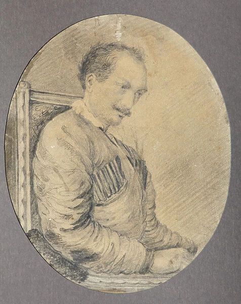 Portrait of the poet, Decembrist Count Alexander I. Odoevsky (1802-1839), 1837-1839. Artist: Anonymous