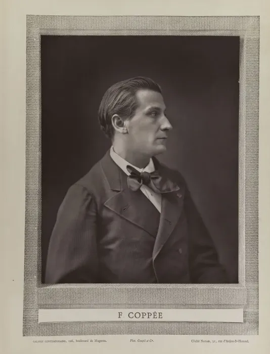 Framed Print : Portrait of the poet Francois Coppee (1842-1908), c. 1875 Framed Print : Portrait of the poet Francois Coppee (1842-1908), c. 1875