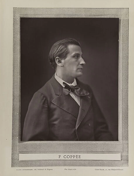Portrait of the poet Francois Coppee (1842-1908), c. 1875