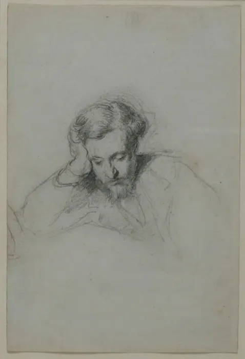 Framed Print : Portrait of the poet Heinrich Heine (1797-1856), 1853. Artist: Desboutins, Marcellin Gilbert (1823-1902) Framed Print : Portrait of the poet Heinrich Heine (1797-1856), 1853. Artist: Desboutins, Marcellin Gilbert (1823-1902)