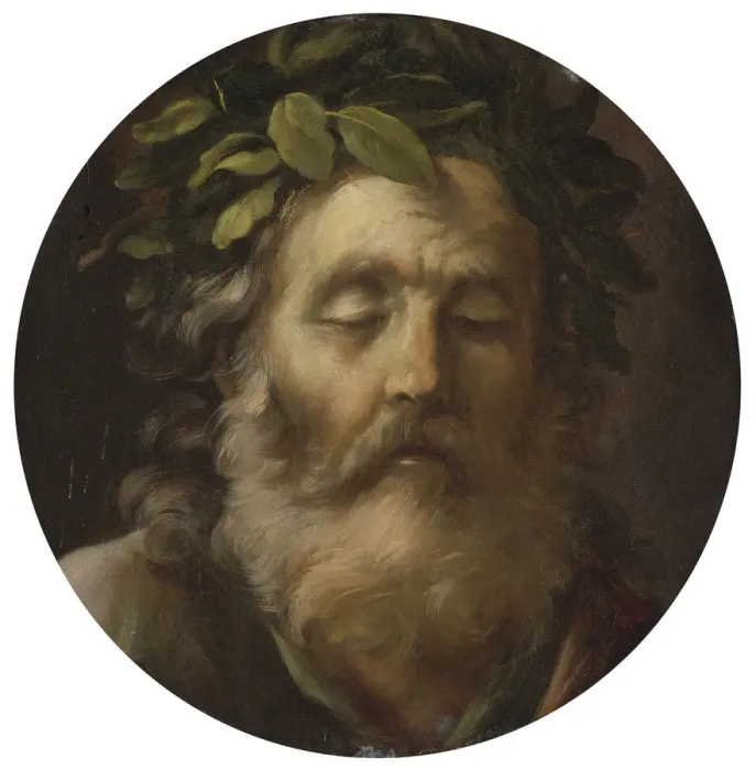 Framed Print : Portrait of the Poet Homer Framed Print : Portrait of the Poet Homer