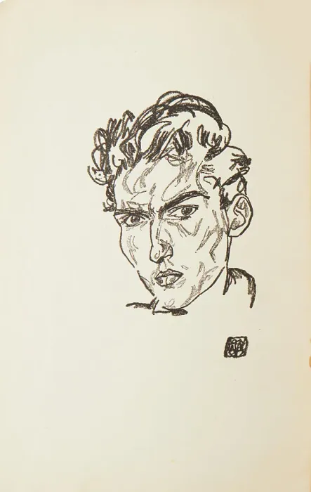 Framed Print : Portrait of the poet Hugo Sonnenschein (1889-1953), c1917. Creator: Schiele; Egon (1890-1918) Framed Print : Portrait of the poet Hugo Sonnenschein (1889-1953), c1917. Creator: Schiele; Egon (1890-1918)