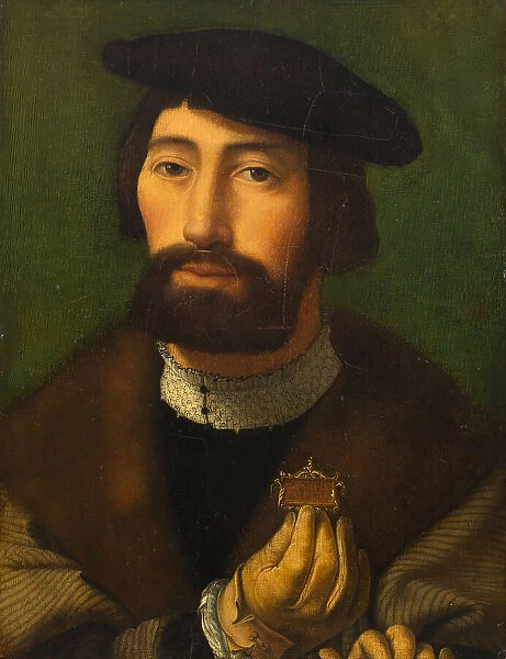 Portrait of the poet Janus Secundus (1511-1536). Creator: Gossaert, Jan (ca. 1478-1532)